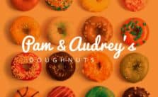 Pam & Audrey's Doughnuts - One Page Website Concept by Pasquale Laudando