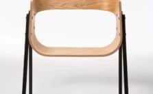 Skinny Bob: The Ultra-Light Laminated Wood Chair by Ehud Eldan