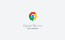 Google Chrome Material Concept by Nikolai Prettner