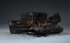 Deconstruction of America by Mike Campau
