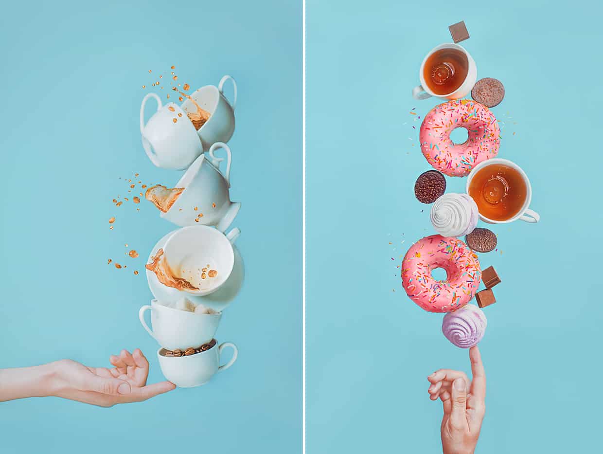 Balancing Donuts by Dina Belenko