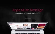 Apple Music Redesign by Tom Koszyk
