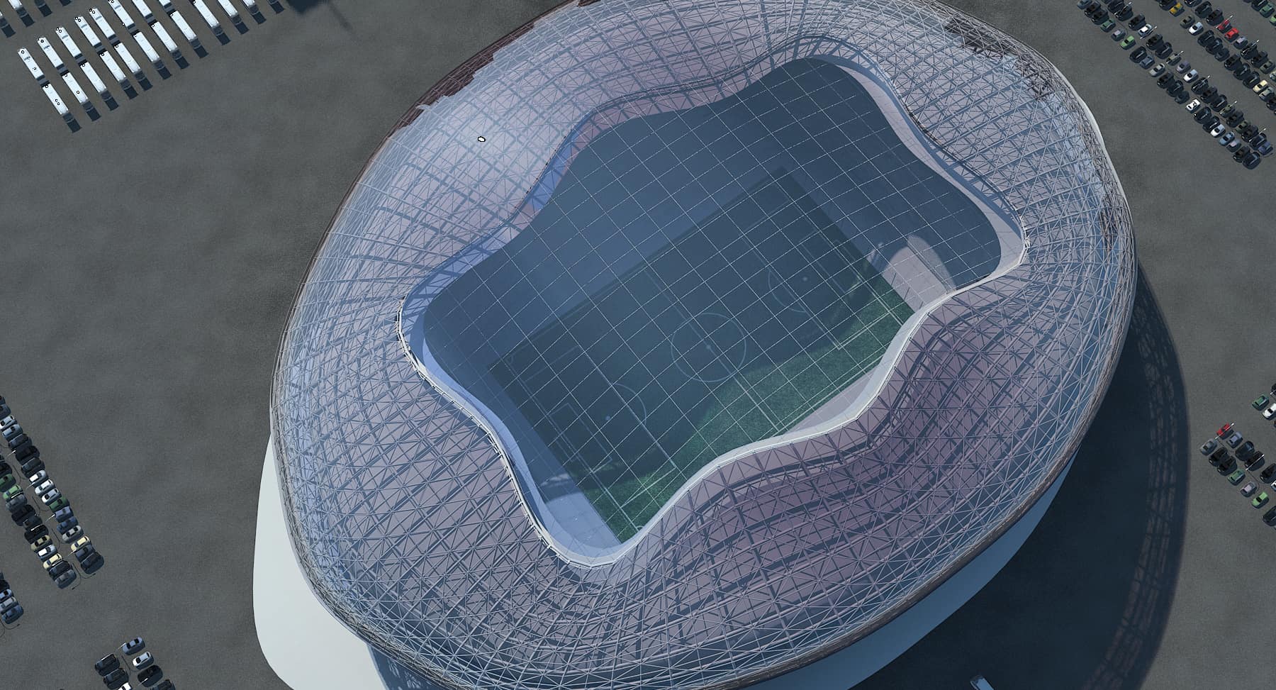 Futuristic Stadium design