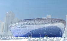 Futuristic Stadium Design by Rémy Trappier