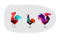The Roosters by Iryna Korshak