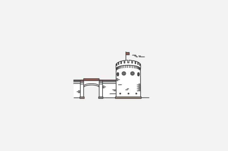 Taurage Castle - The entire ensemble of the castle features a “romantic” character of a Renaissance castle conveyed to it by its builders.
