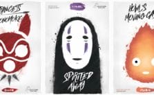 Studio Ghibli Movie Posters by André Luis Santos | Design Ideas