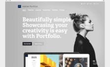 Adobe Portfolio Marketing Site by Andrew Couldwell