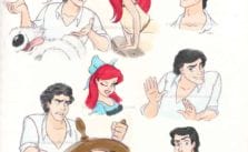 Disney Character Expressions by Ariadna Herrera