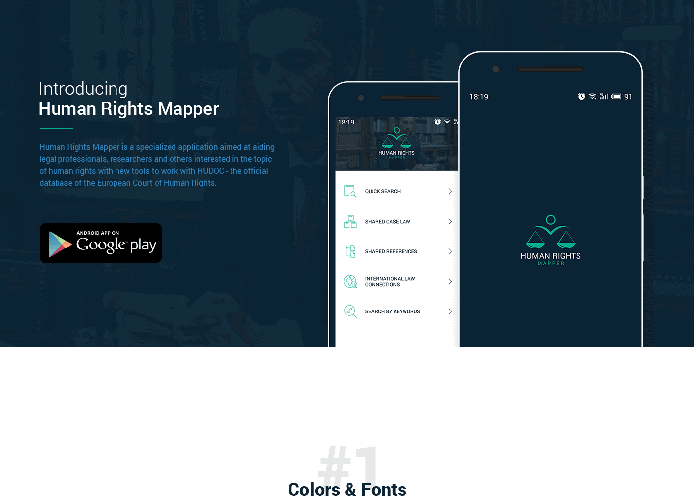 Human Rights Mapper - Android App by Kamil Koperwas