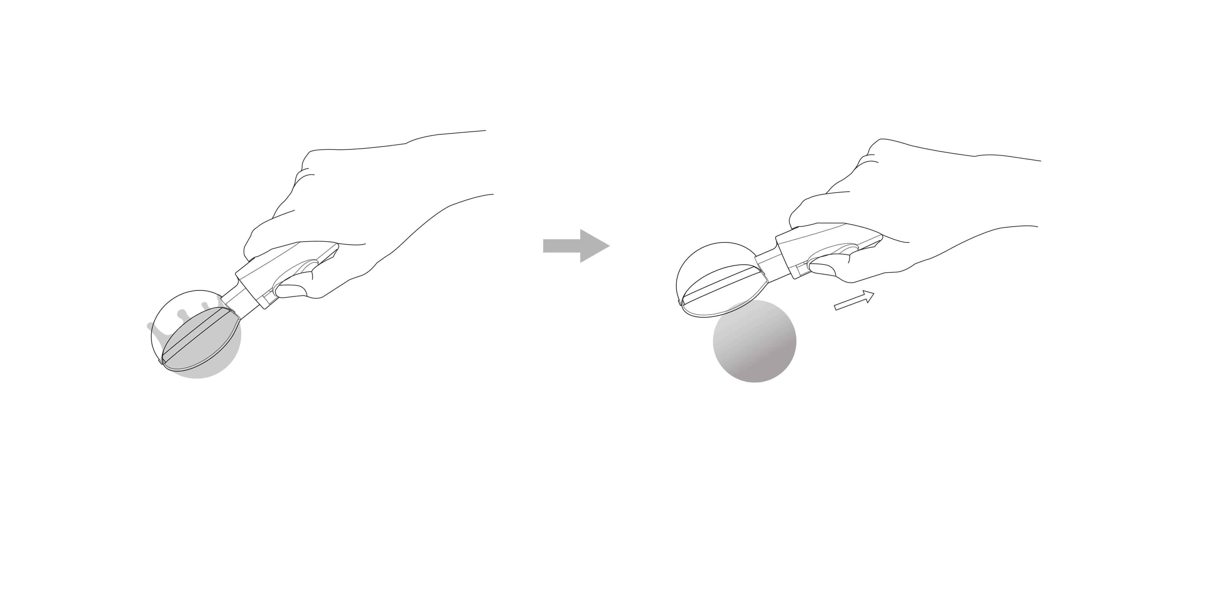 ice cream scoop mechanism
