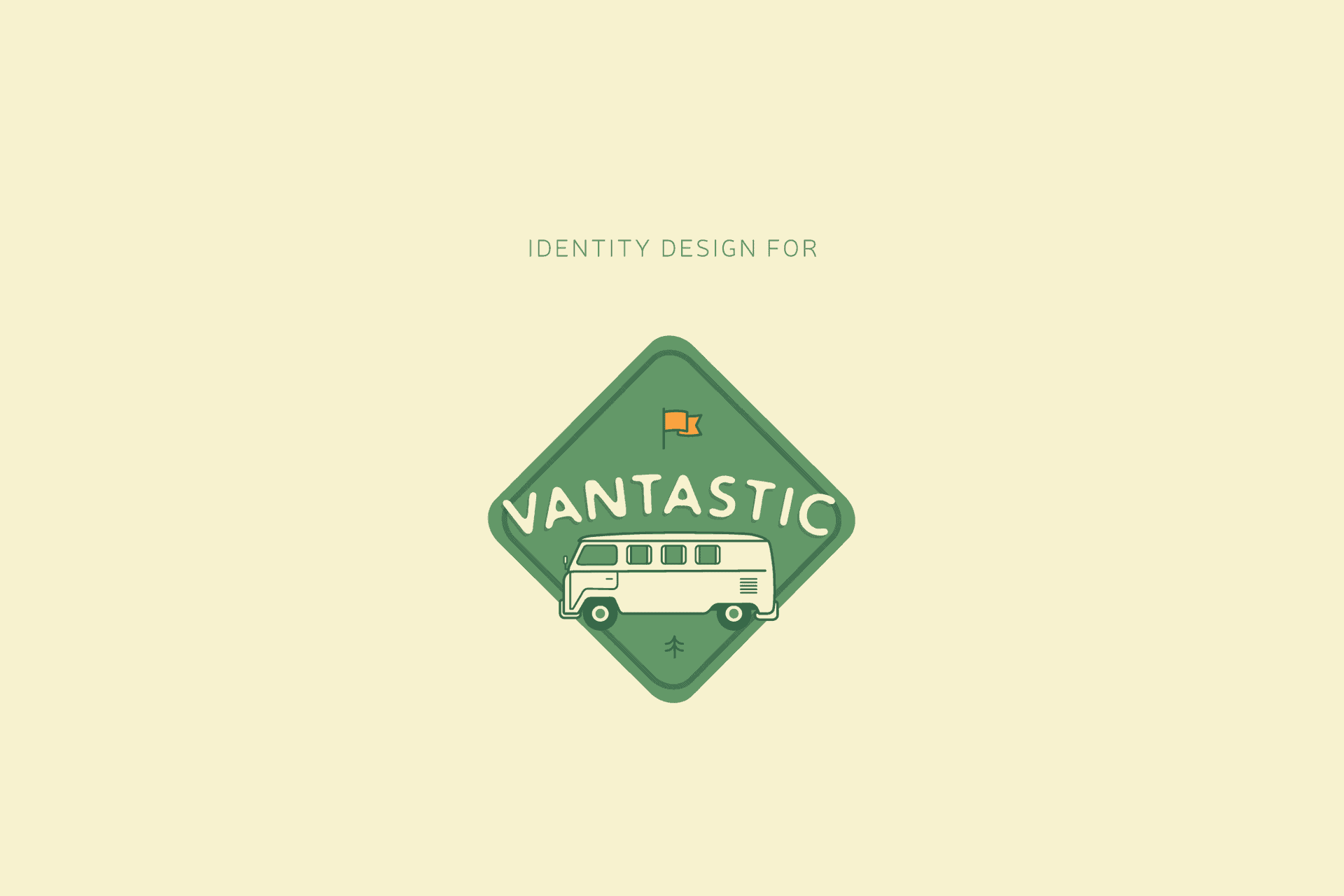 Identity design for Vantastic Diary