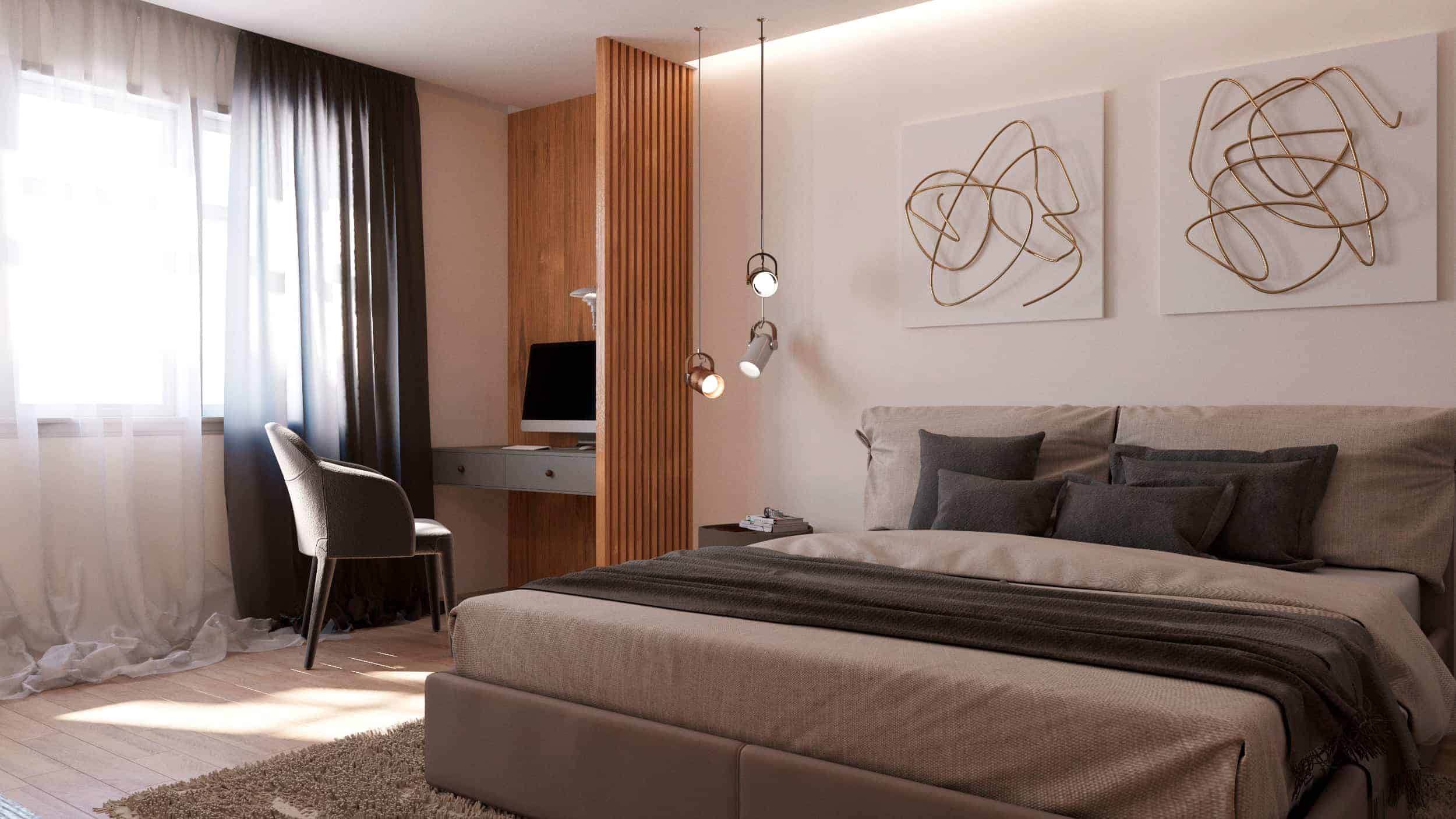 Bedroom Interior Design | Design Ideas, image size:2500x1406