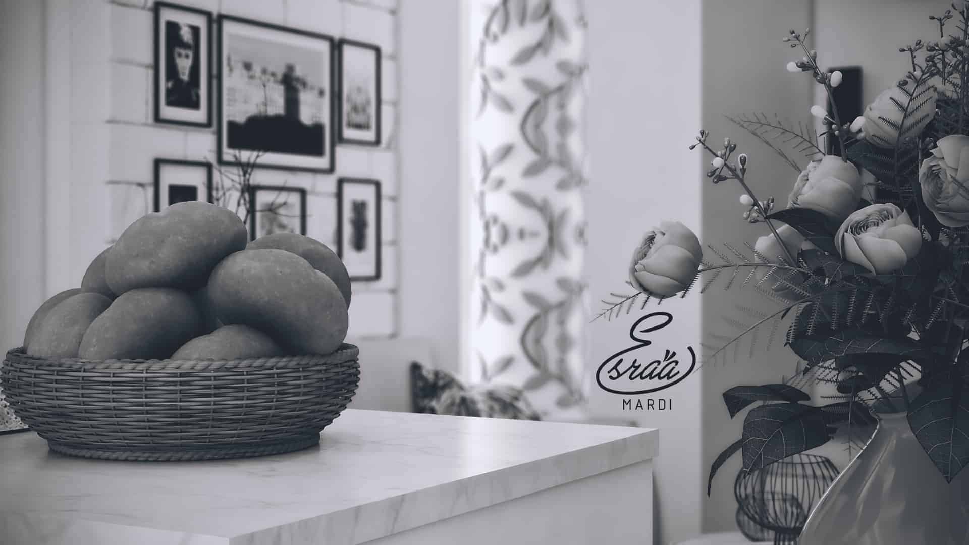 Living Area & kitchen | Design Ideas