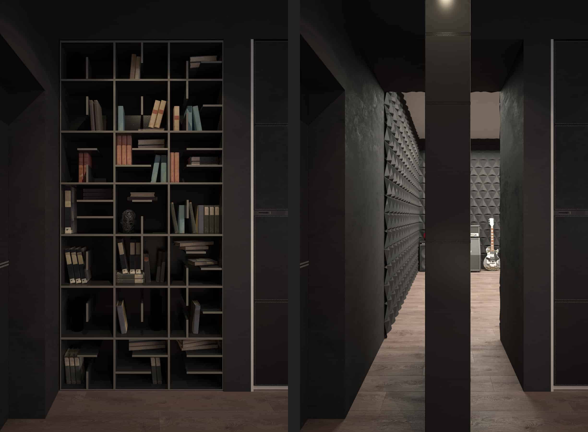 Male bedroom "Masculine Character" | Design Ideas