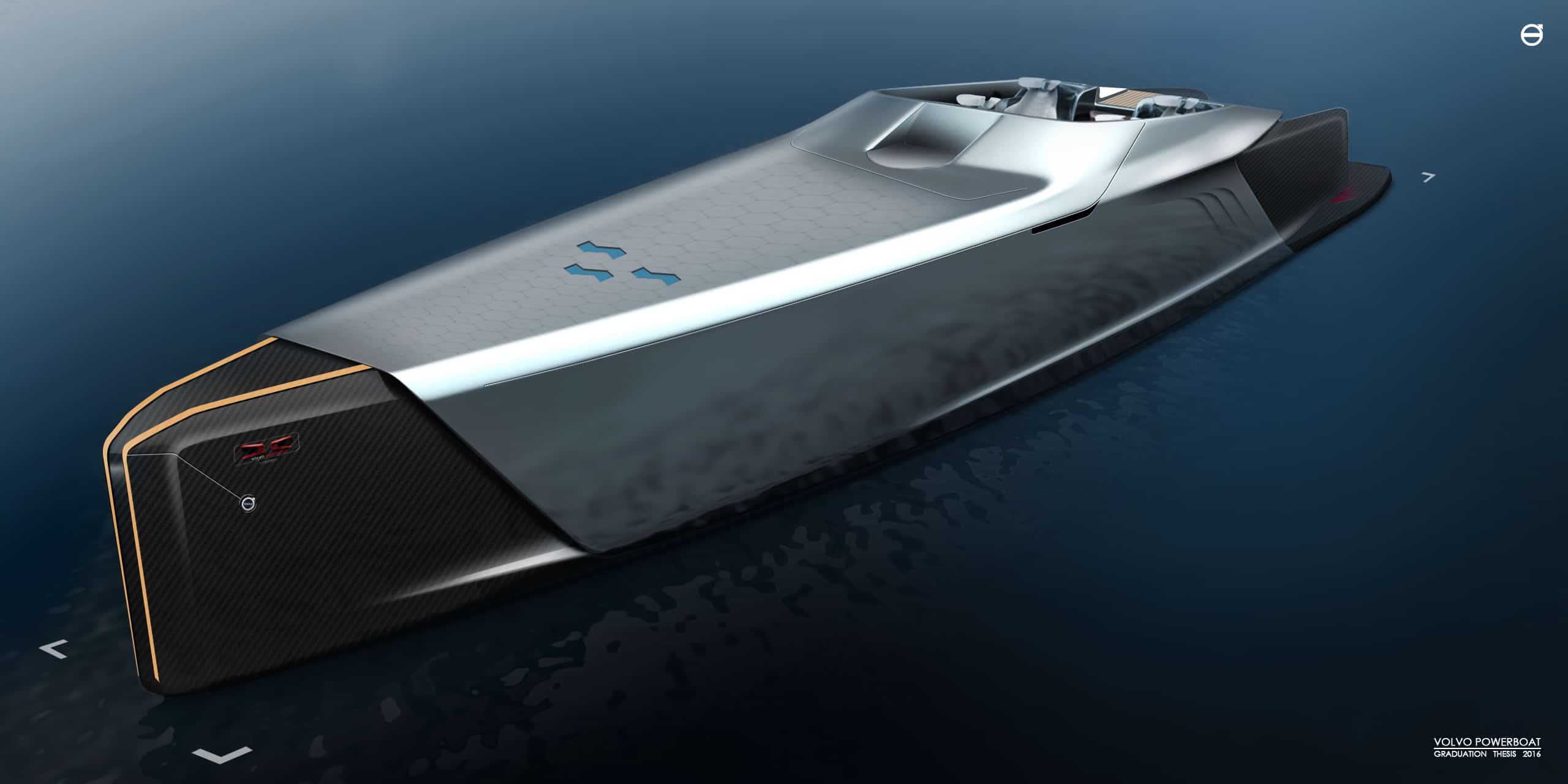VOLVO U.L.L.A Power Boat Design Ideas
