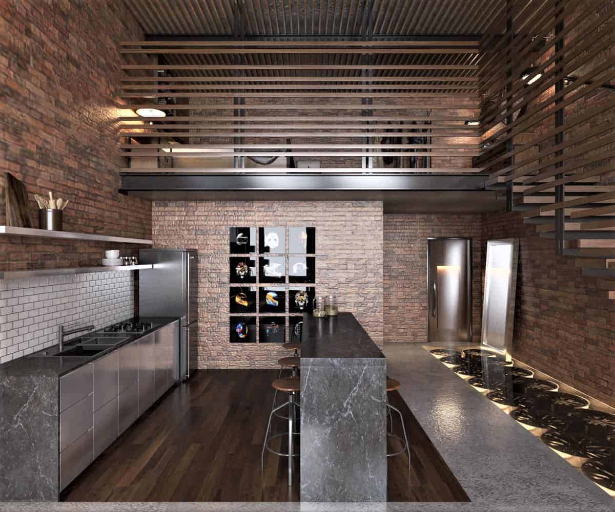 Industrial Warehouse Loft Design Ideas