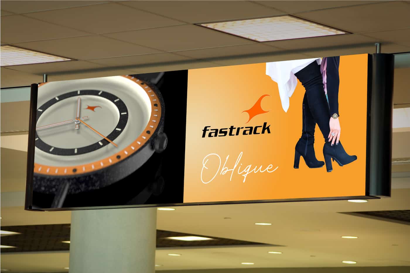 Oblique: Watch Concept for Fastrack | Design Ideas