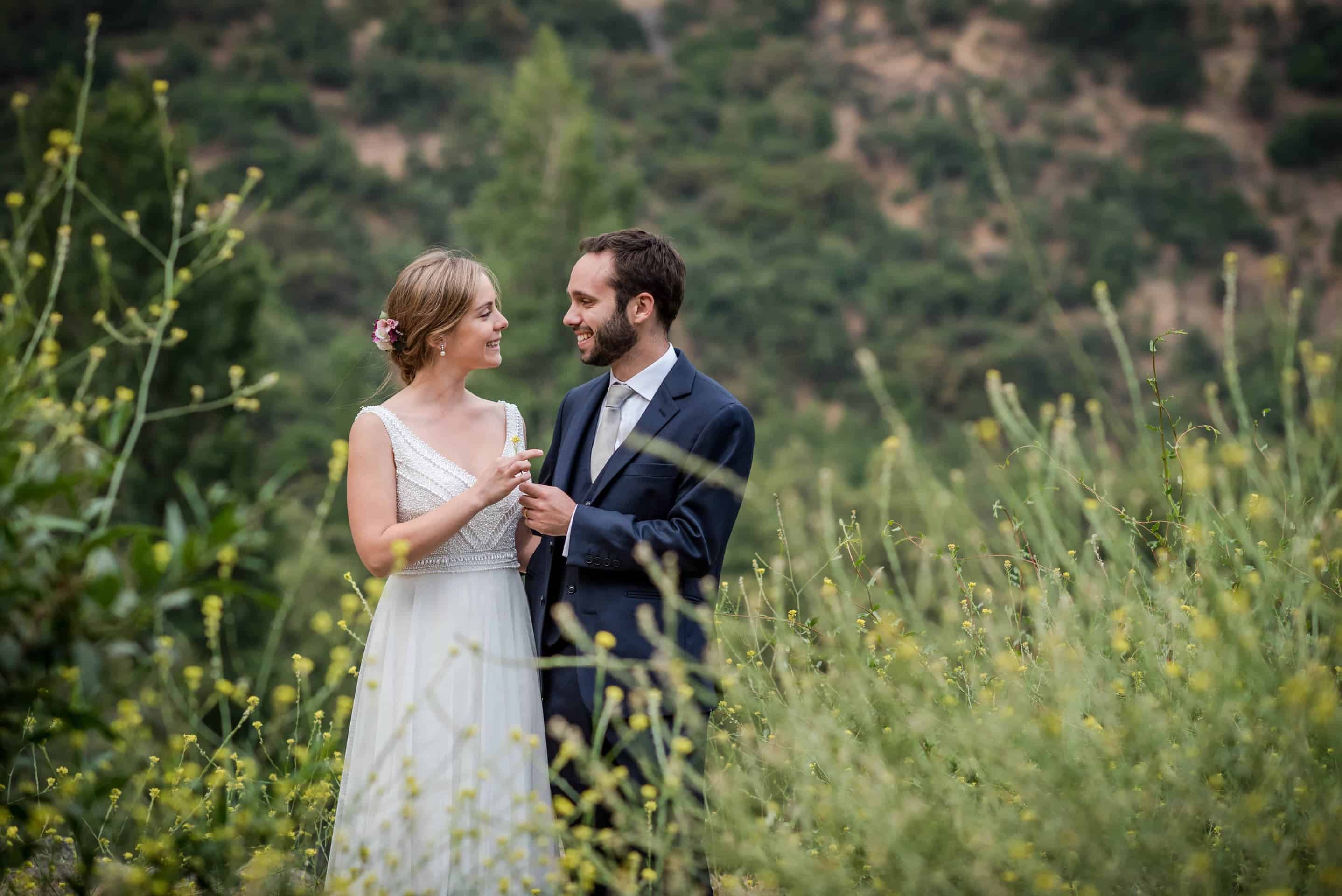 Post wedding shoot just outside Santiago, Chile