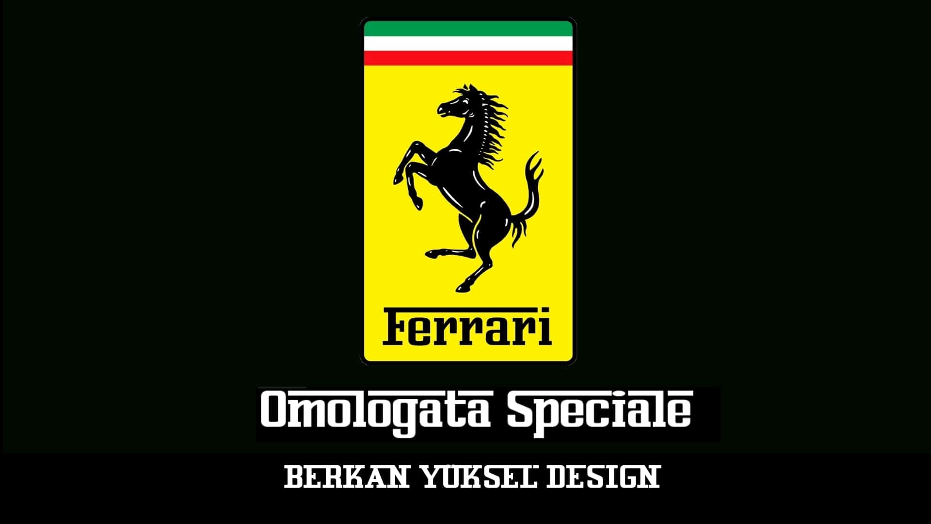 The brand new Ferrari Omologata Speciale Desig