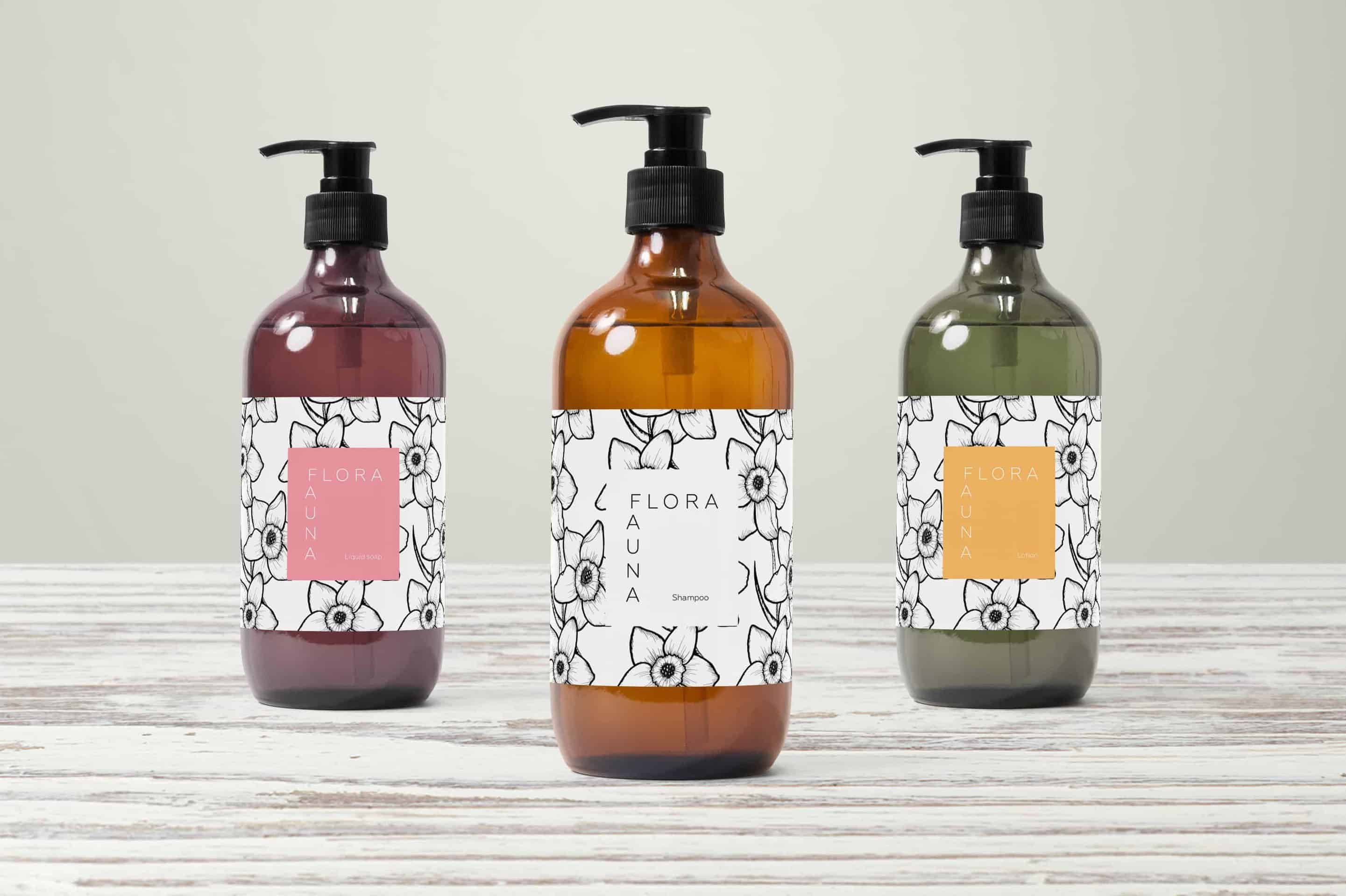 Flora&Fauna Label Design for Briefbox