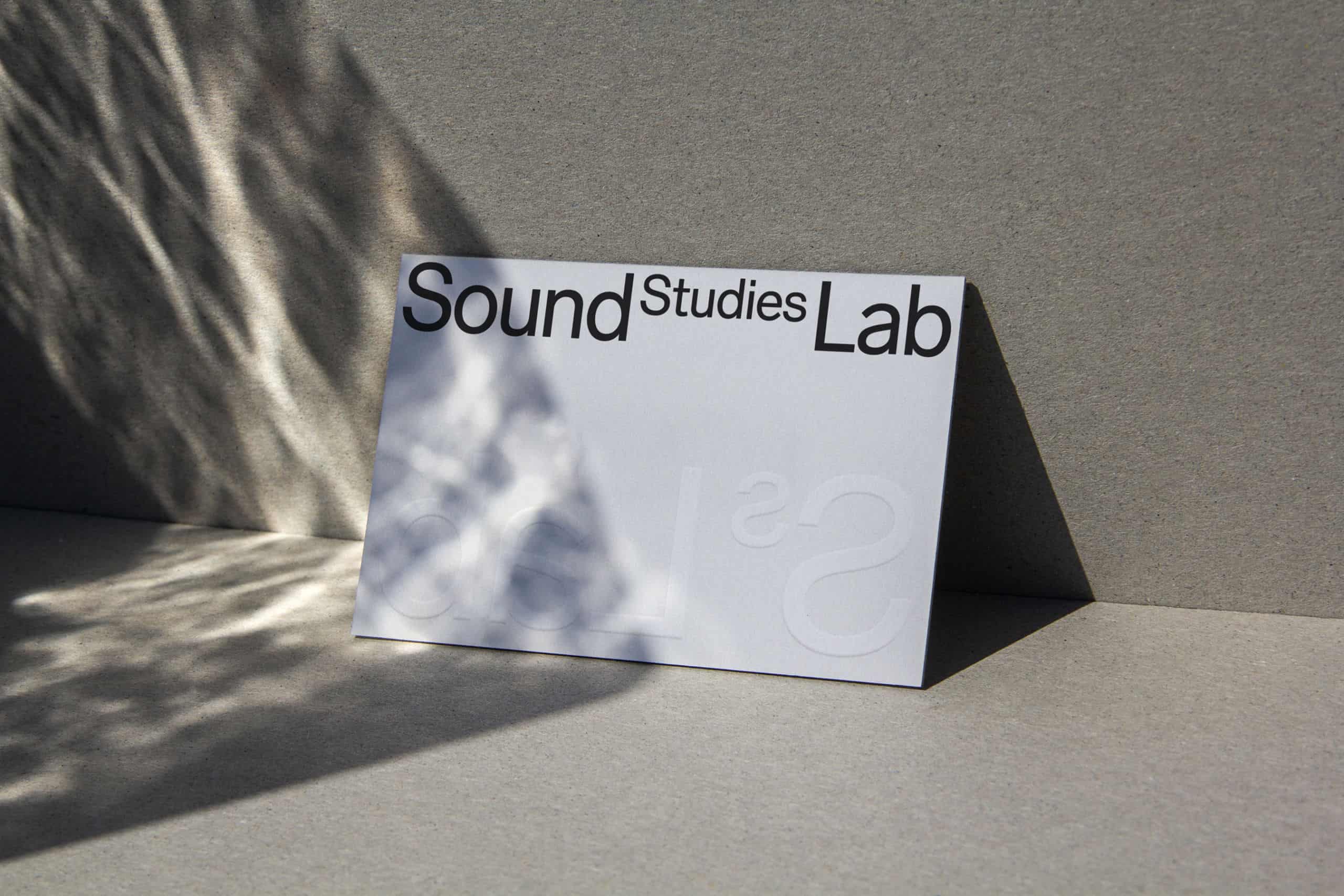 Sound Studies Lab | Design Ideas