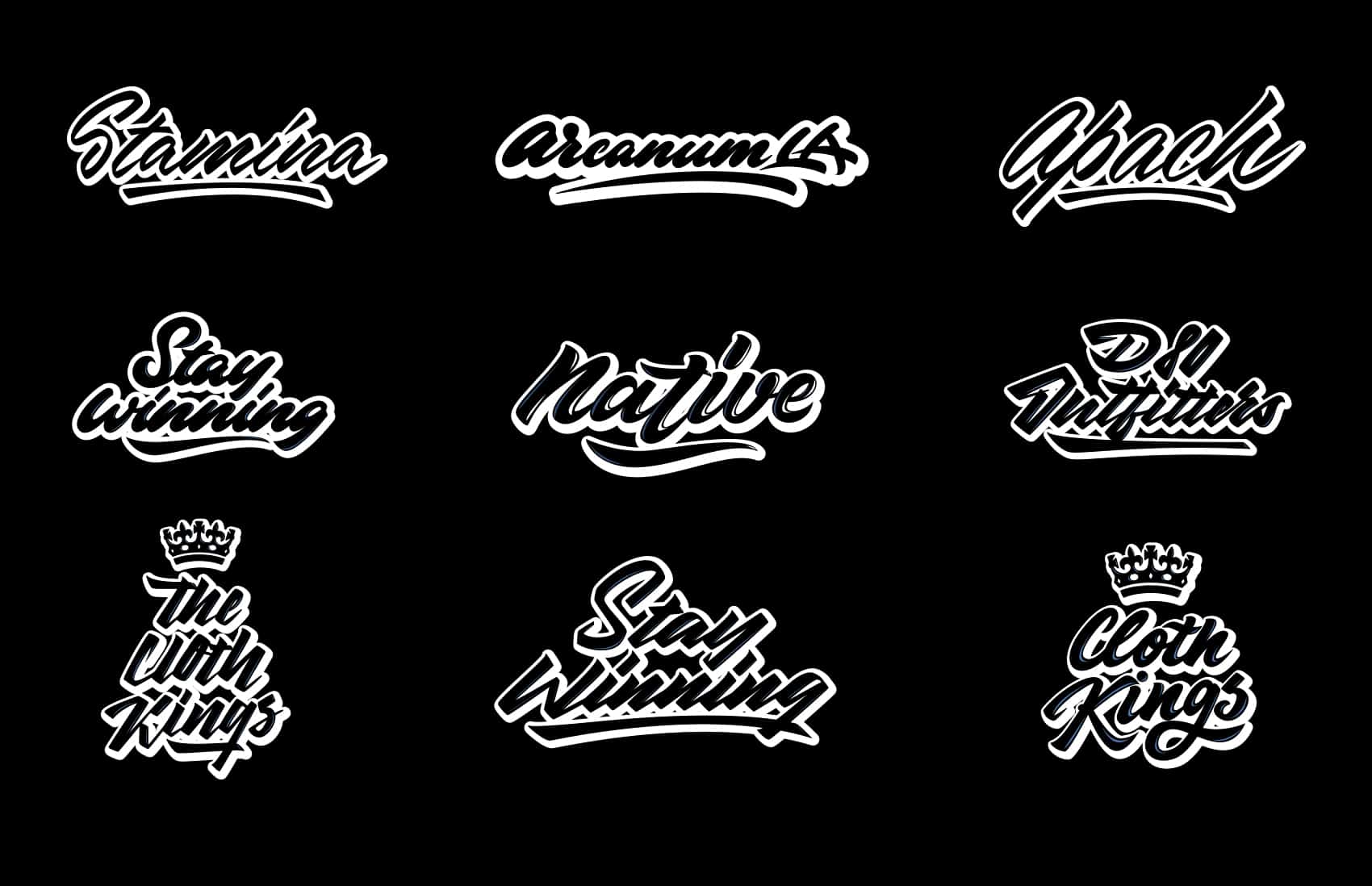 Lettering Collection Vol. 1 | Design Ideas