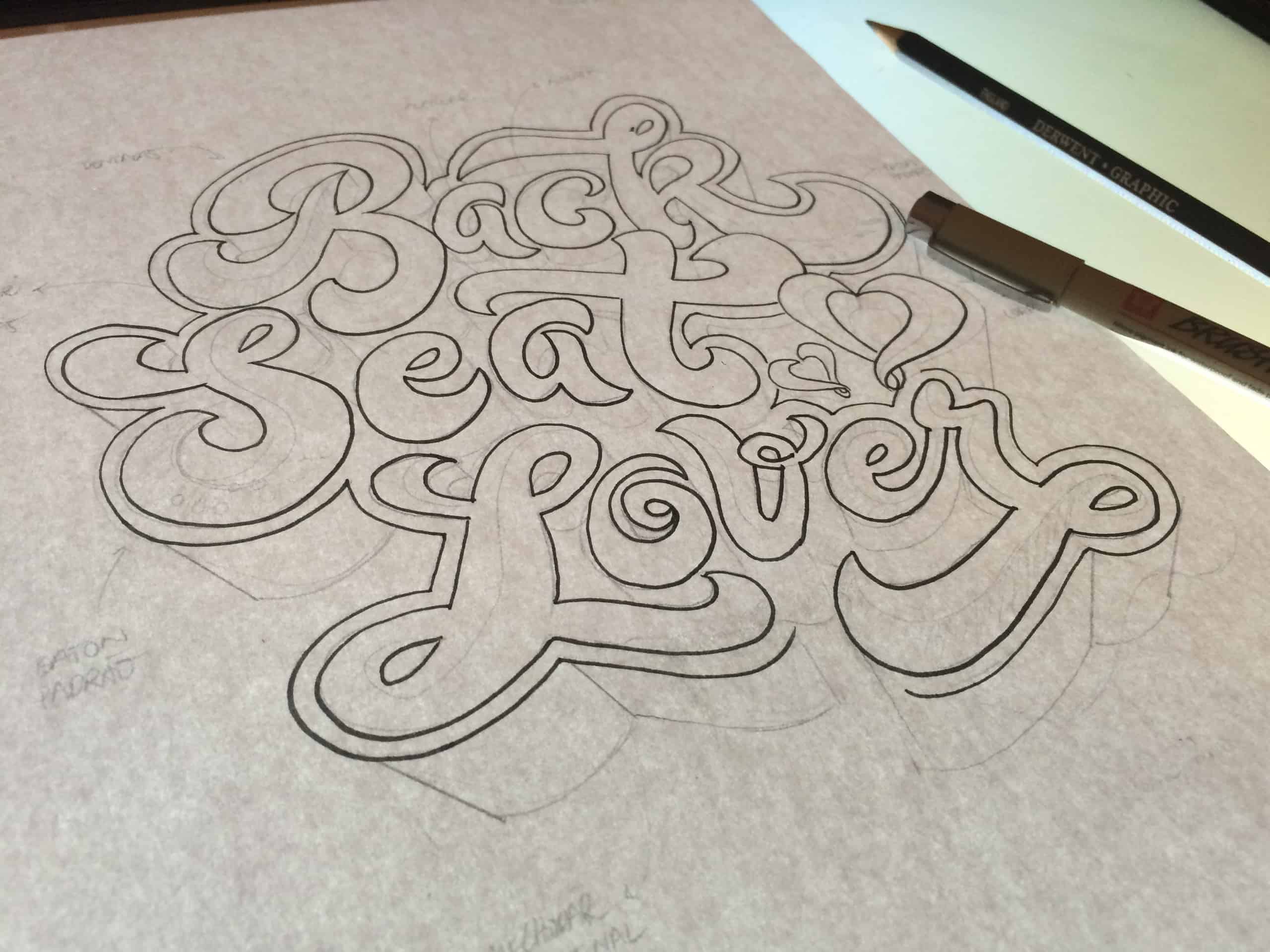 "Back Seat Lover Goodtype Book" Design Ideas