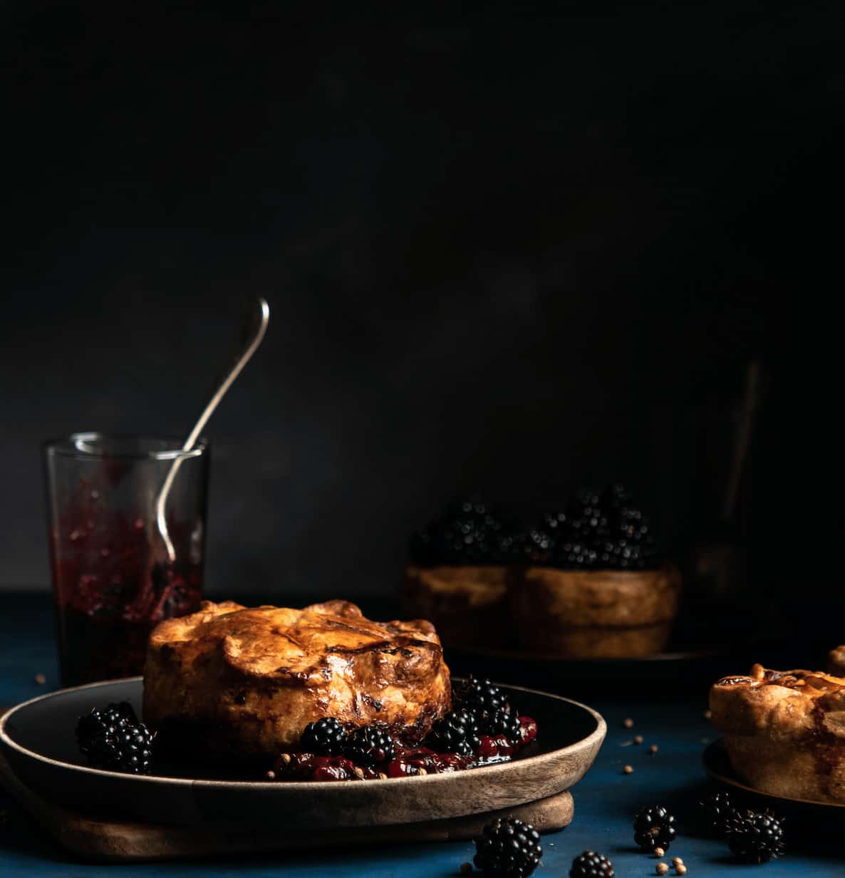 Game Pies with Berry and Brockmans Gin Sauce
