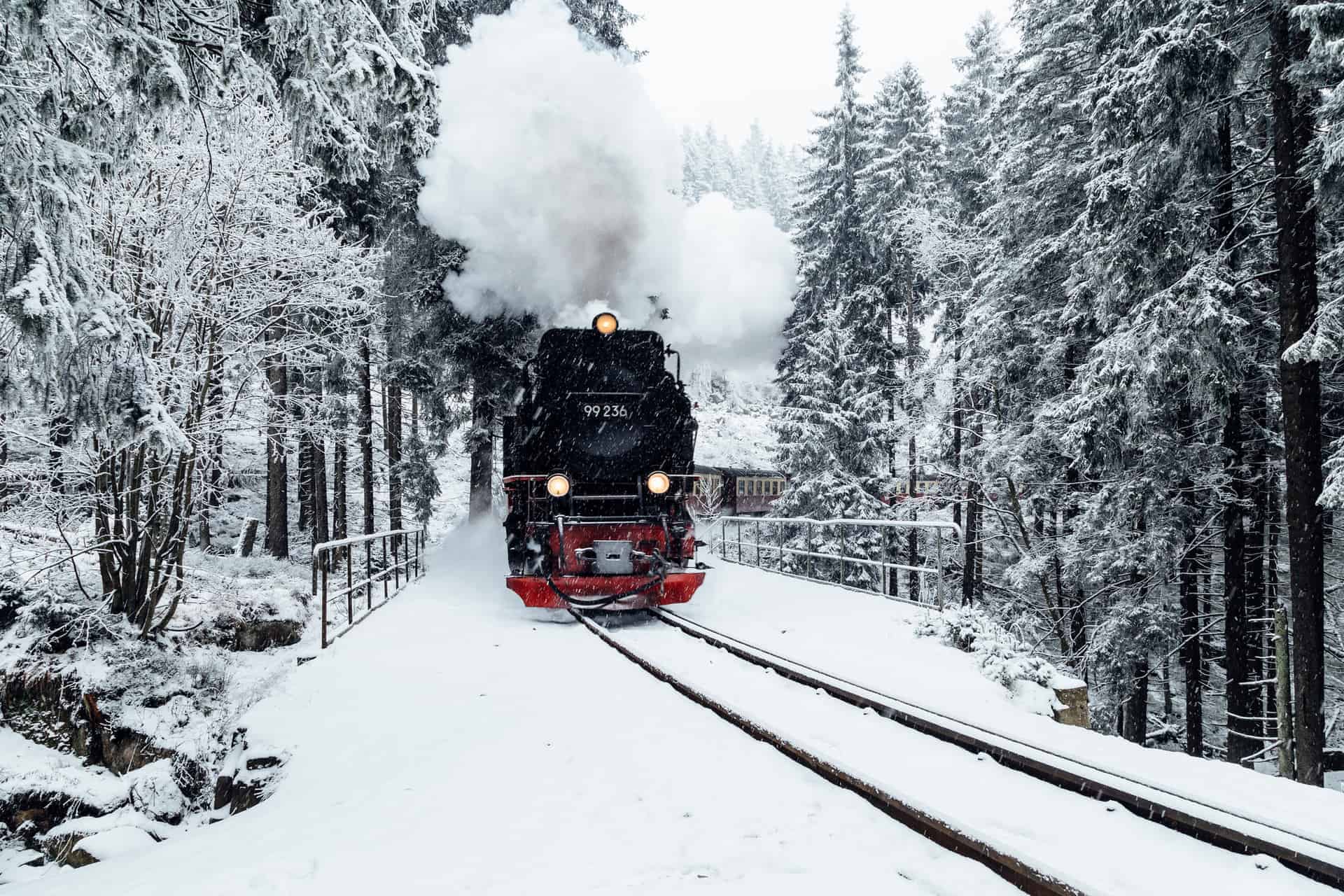 Winter in Harz Mountains