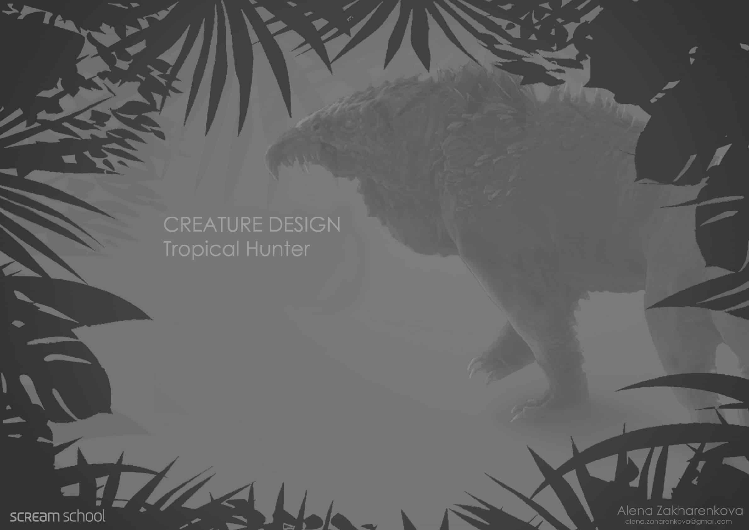 Tropical Hunter / Creature Design