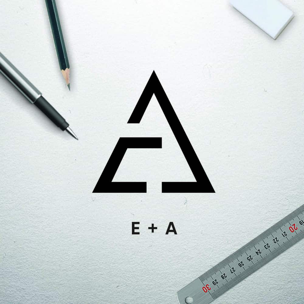 EA Concrete Logo Design