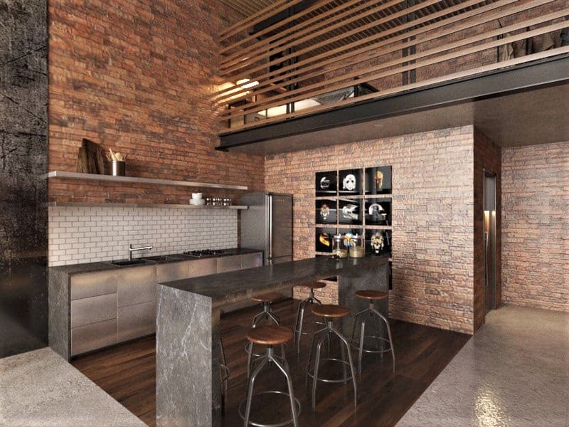 Industrial Warehouse Loft Design Ideas