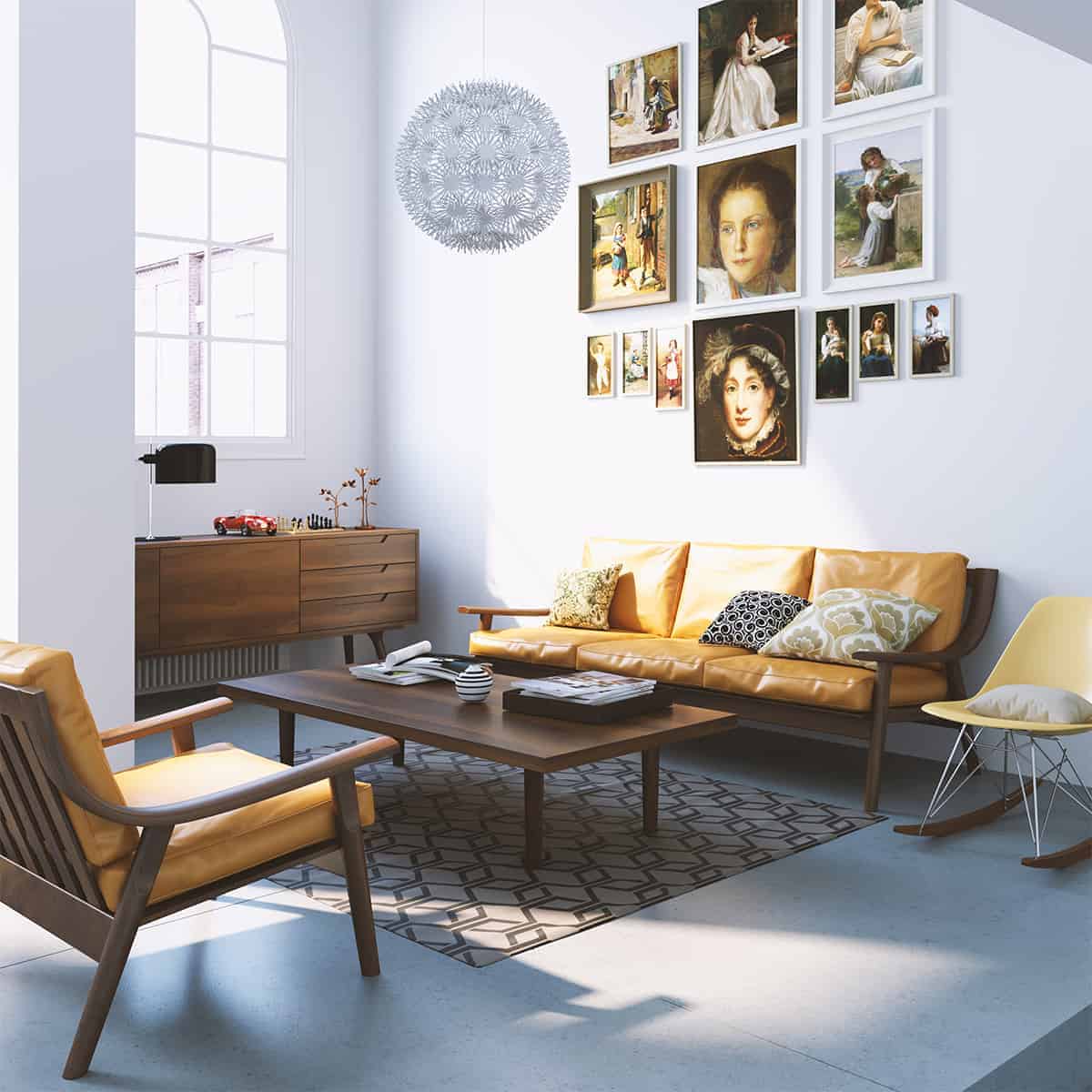 Danish Living Room