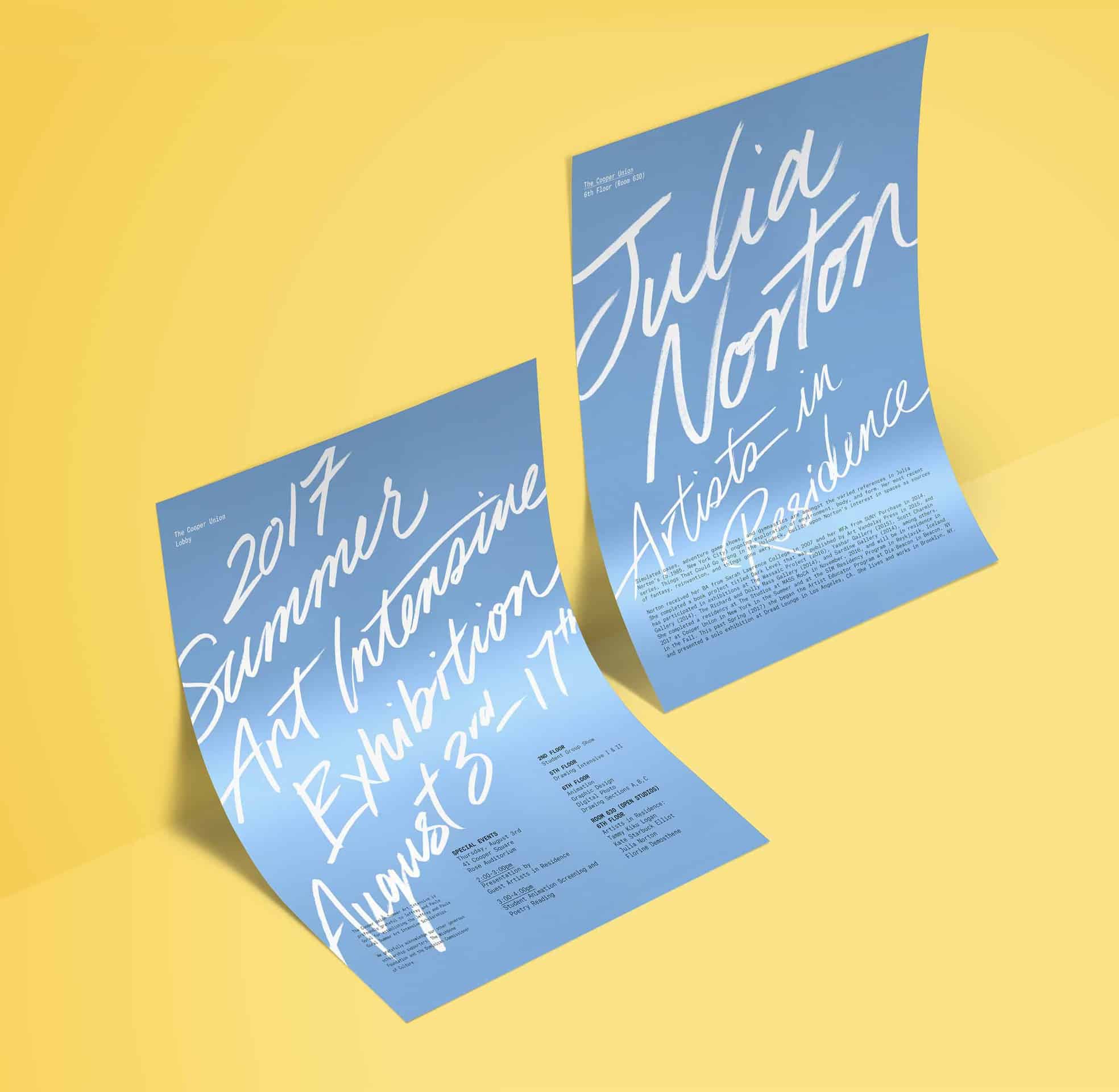 The Cooper Union 2017 Summer Art Intensive Design Ideas