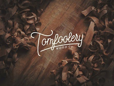 Tomfoolery Wood Co. Branding Design