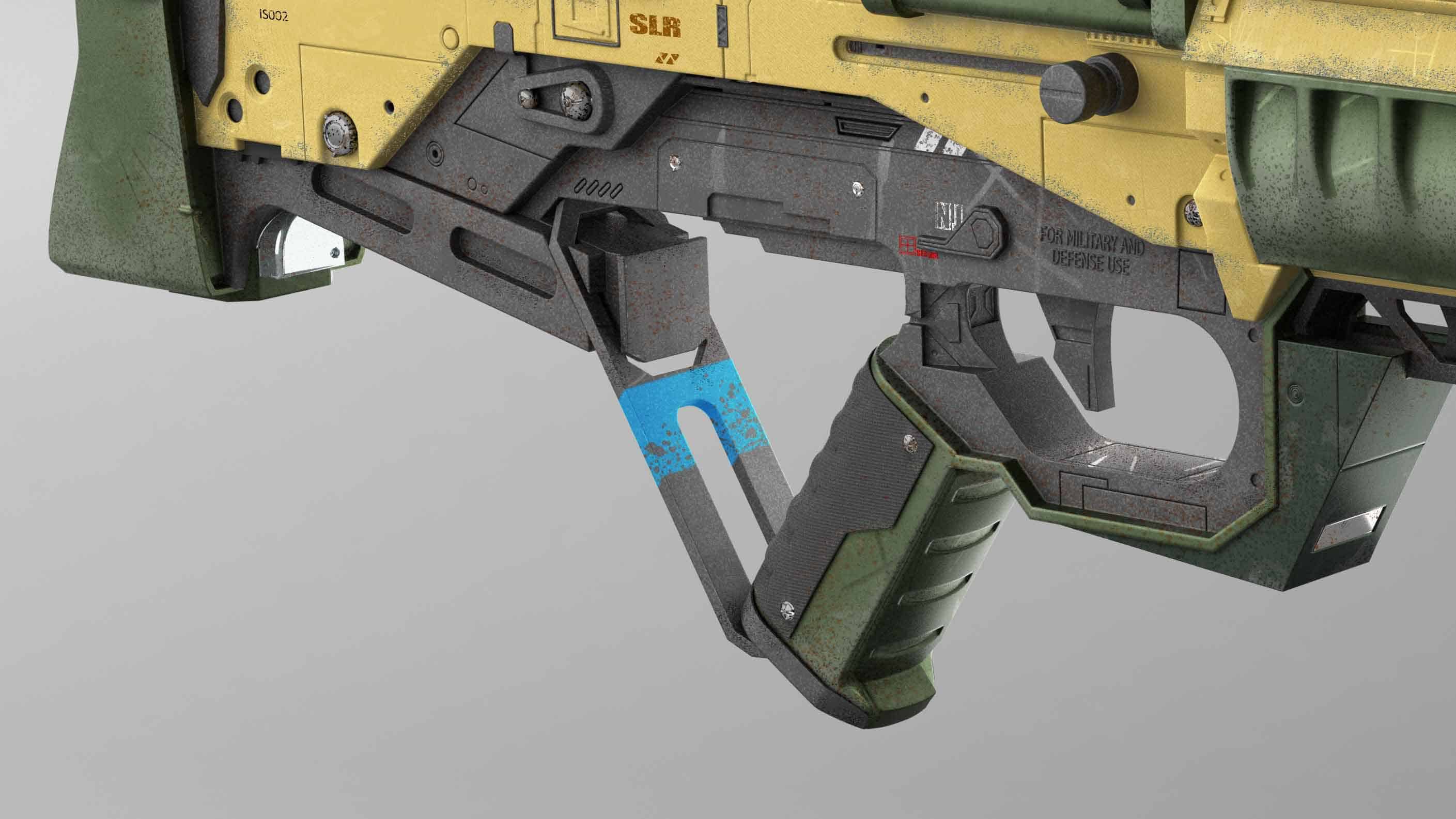 Sci-Fi Machine Gun | Design Ideas