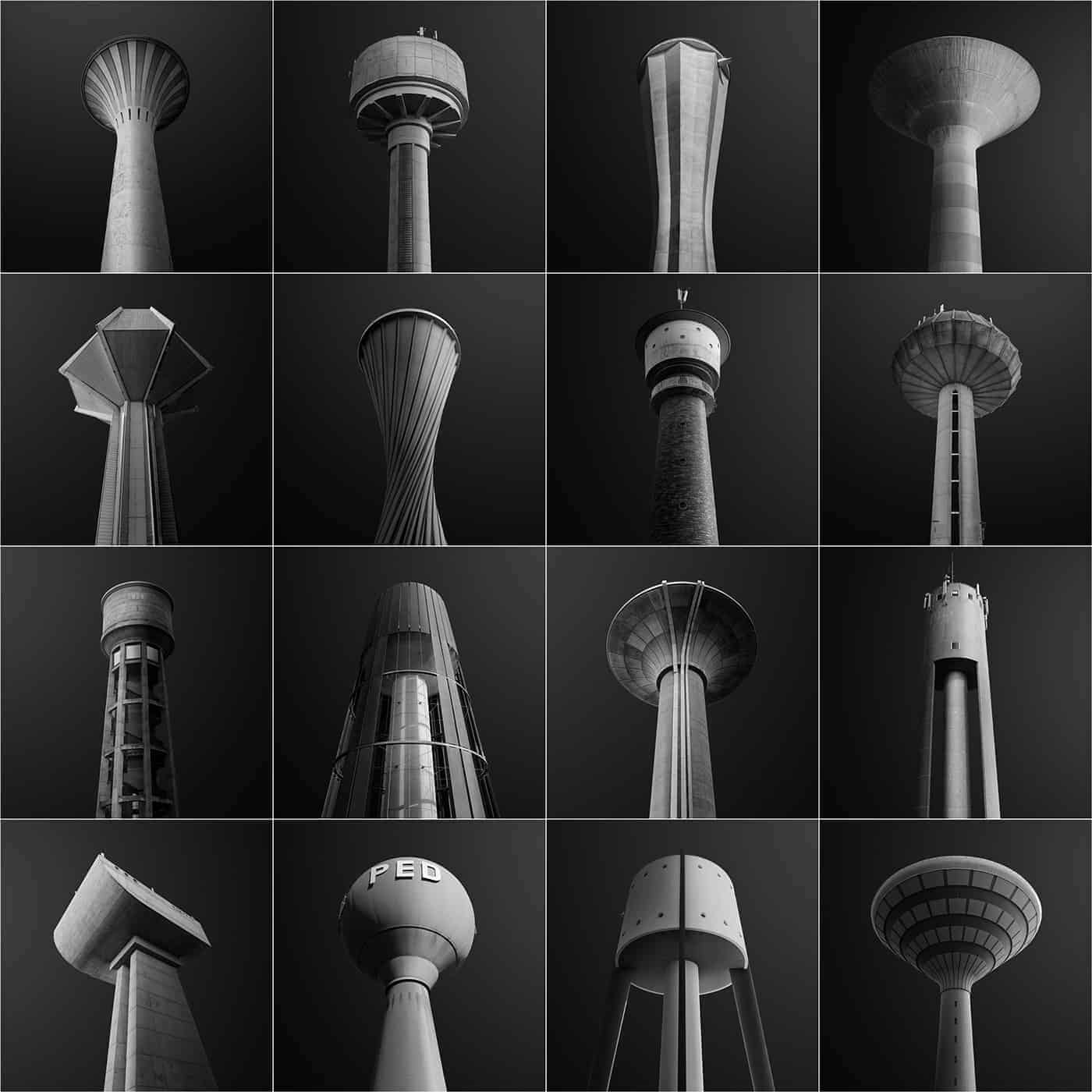 Water Towers Of Luxembourg: A Pictographic Study