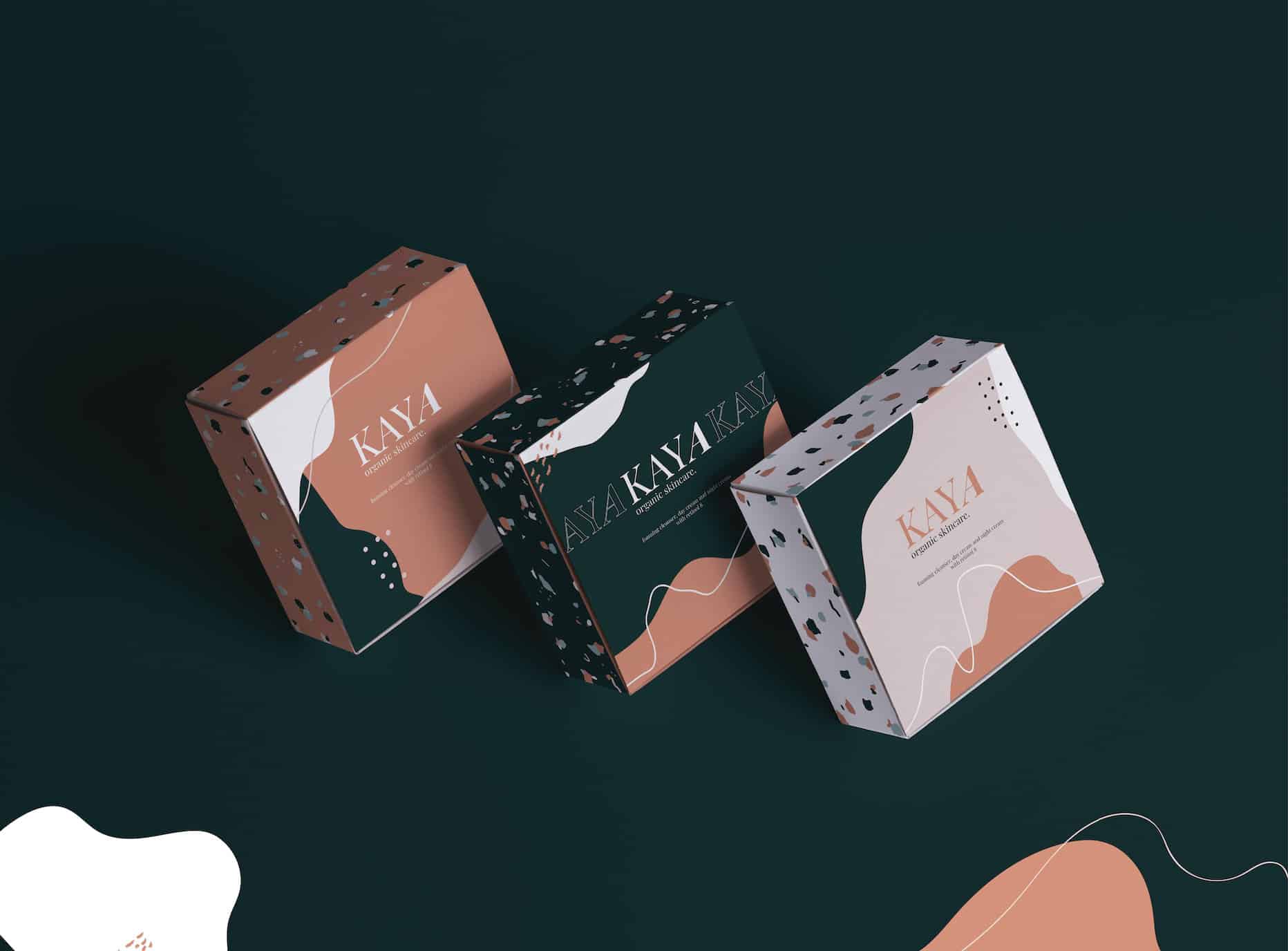 Kaya - Organic Skincare | Packaging Mockup