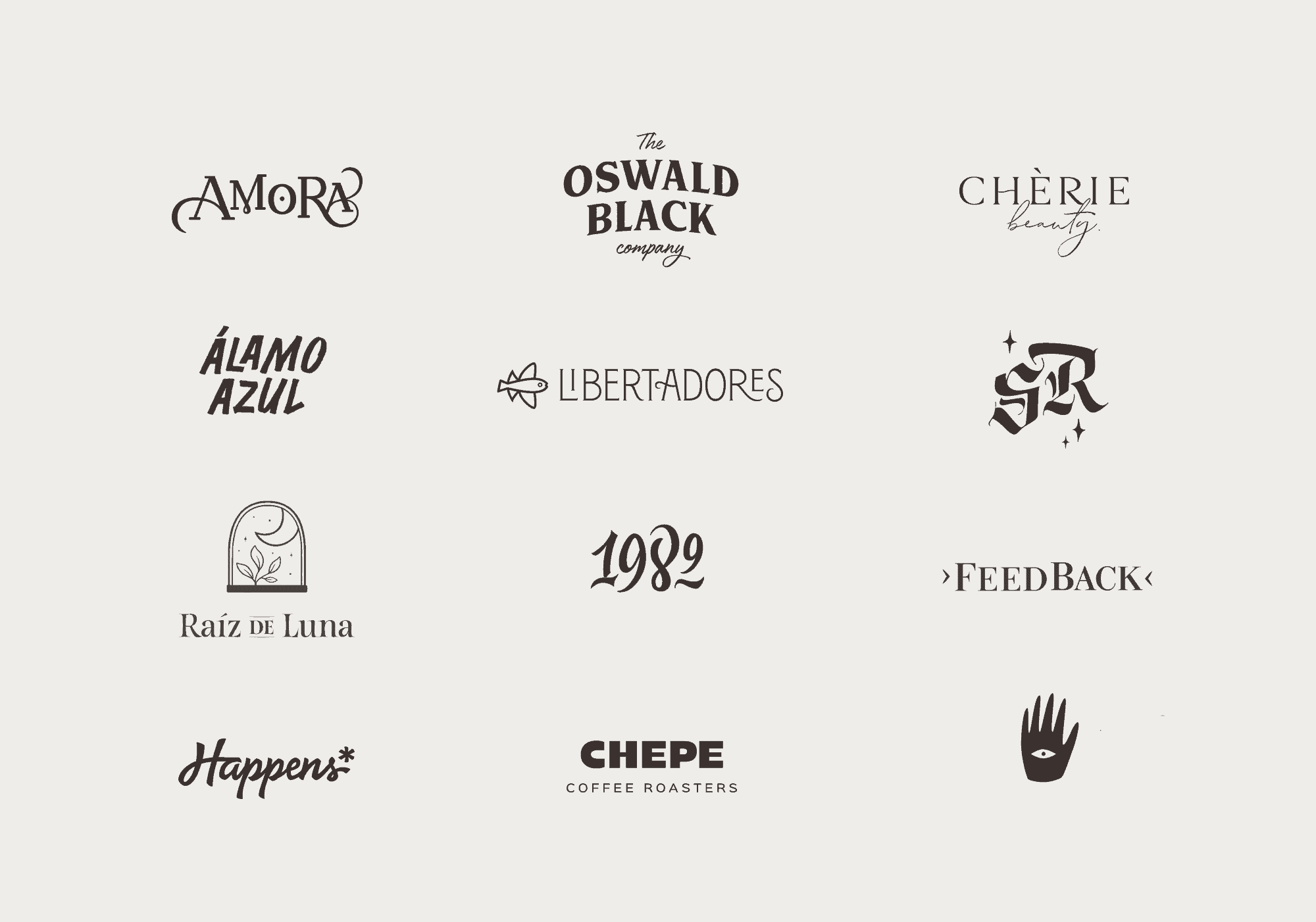 single logos of brands