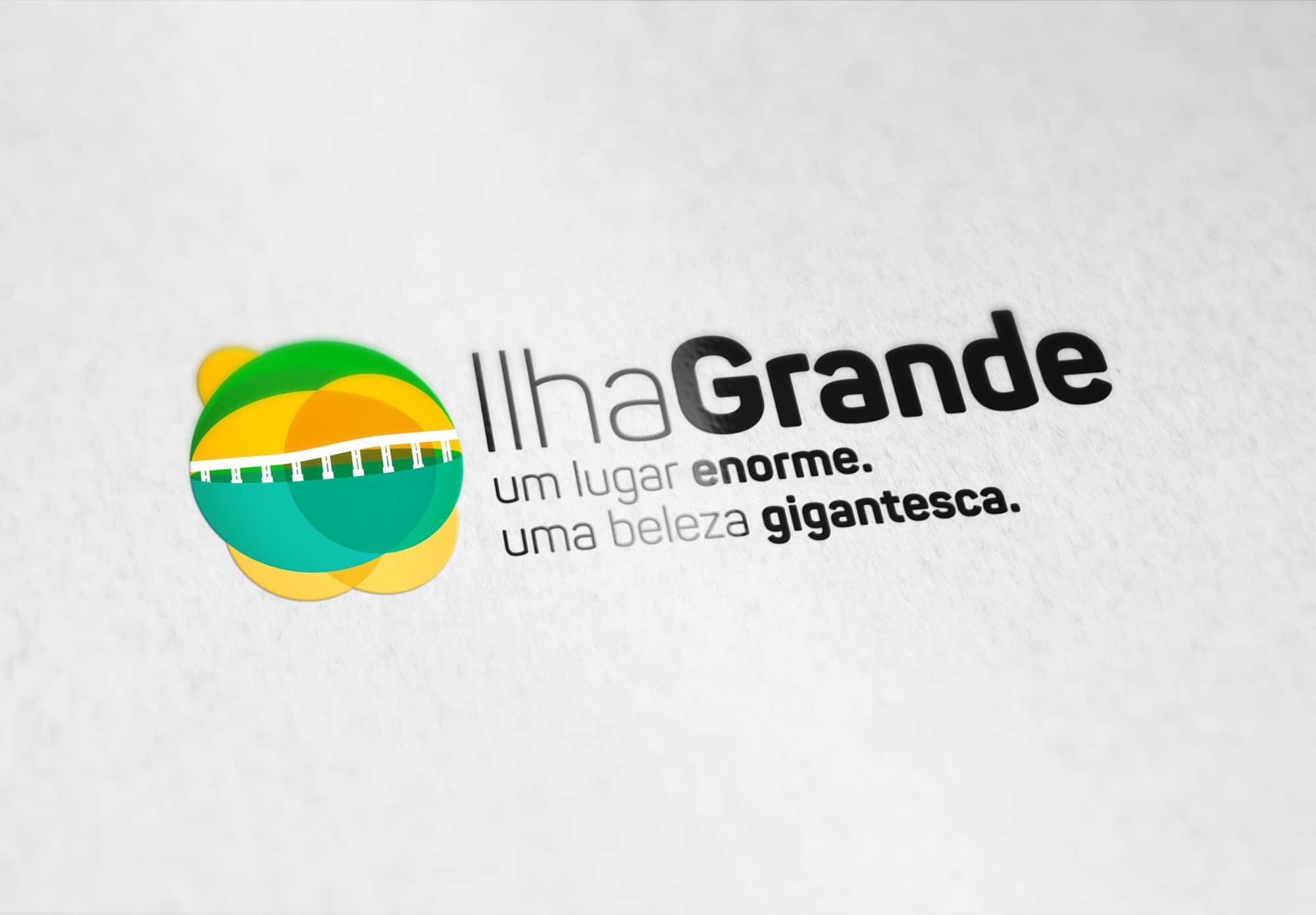 Visual identity for the tourist city of Ilha Grande