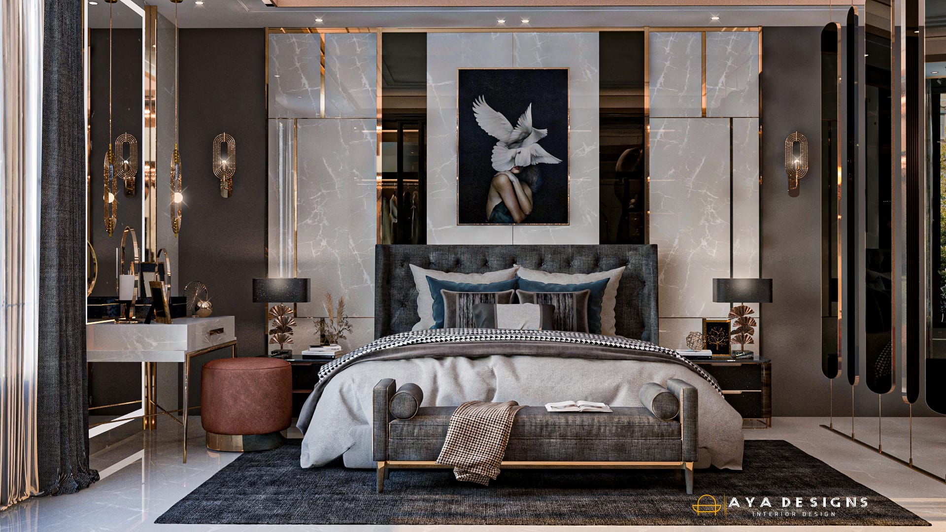 New Classic Bedroom | Design Ideas