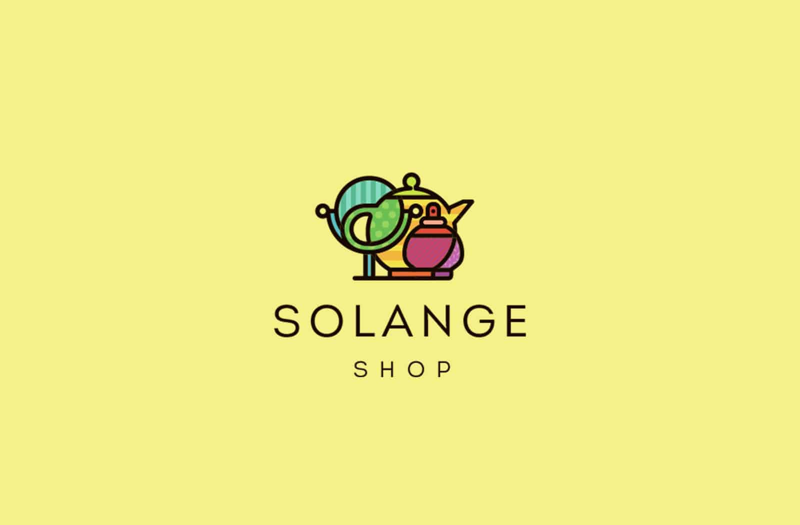 Solange Shop Branding