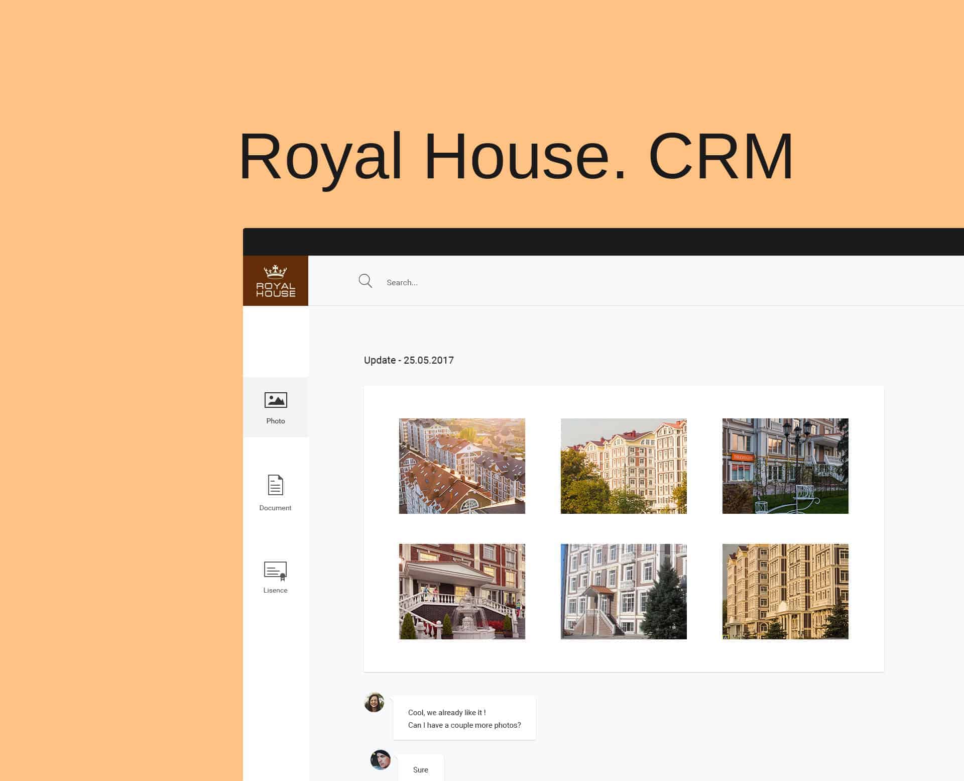 Royal House. CRM